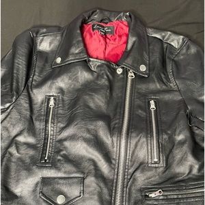 Leather jacket